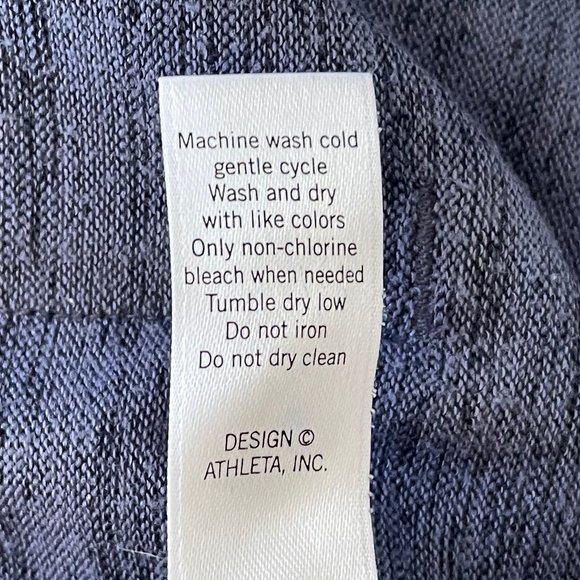 Athleta Techie Sweat Anorak in Navy Heather - Picture 6 of 10